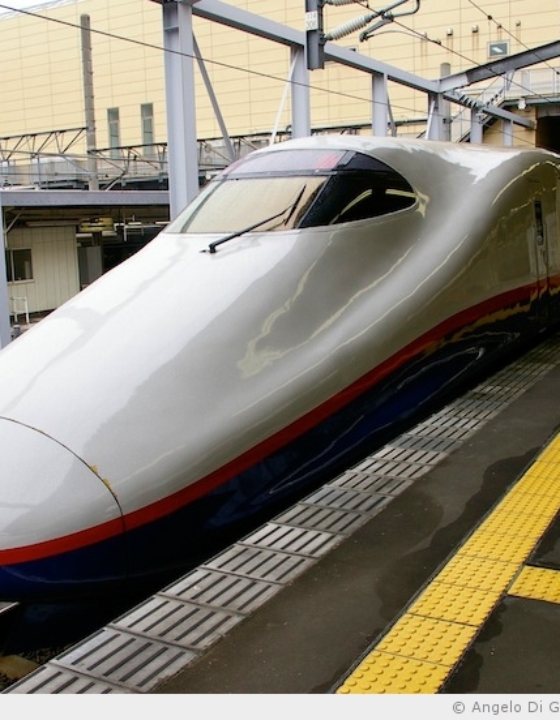 Le Shinkansen, train à grande vitesse japonais