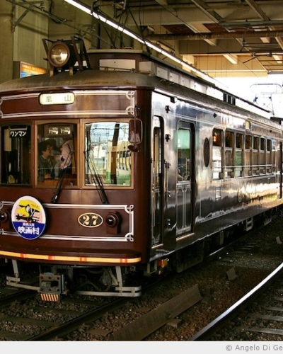 Randen, le plus vieux tram de Kyoto