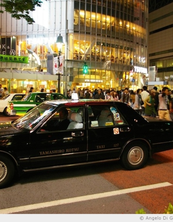 Balade nocturne à Shibuya après le 11 mars