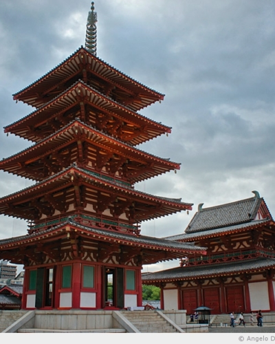 Shi Tennô-ji, le plus vieux temple bouddhiste du Japon