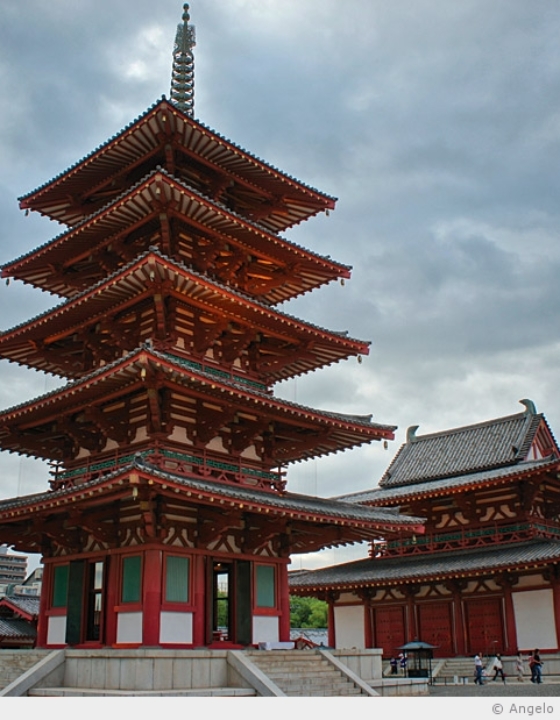 Shi Tennô-ji, le plus vieux temple bouddhiste du Japon